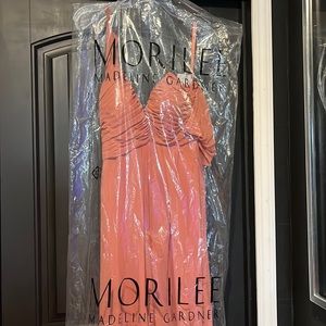 Morilee 21658 Pleated Empire Bridesmaid Dress NWT